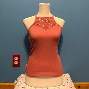 crotchet halter top